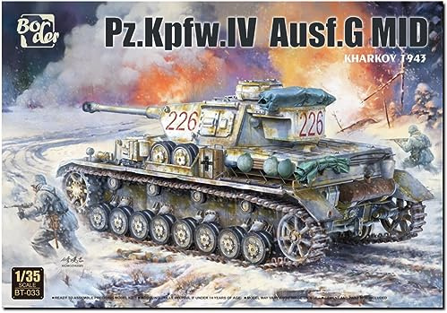 Border Model BT-032 Panzer IV Ausf.G mid Kharkov 1943 Maßstab 1:35 Modellbau Plastikbausatz