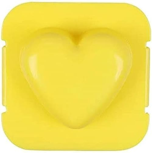 Heart Boiled Egg Mold, 3D Cartoon Egg Shaper Bento Sushi Rice Ball Press Maker Cute Boiled Egg Mould DIY Kitchen Tool for Kids