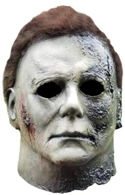 thematys Michael Myers Maske – Gruselige Horror Vollkopfmaske aus Latex, Ideal für Halloween, Kostümpartys & Horrorfans, Detailgetreu und Hochwertig (Michael Myers #3)