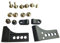Harilla Hockey-Helm-Reparatur-Set, Schrauben, Helm-Zubehör, langlebige Hardware, stabil, praktisch für Baseball-Übungen