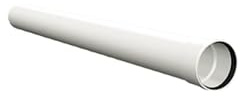 Tubo Raccordo Prolunga Rigido Scarico Fumi Caldaia Condensazione PPs 100cm (ø 80)