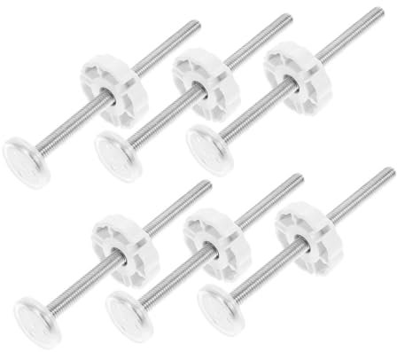 VICASKY Set di 6 viti universali per portello a pressione M8 x 125, hardware non scale