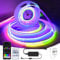 WIFI RGB+IC COB LED Strip Alexa 10m, 24V Dimmbar, 576LEDs/M, APP Steuerbar, Adressierbar Selbstklebend - Kompatibel Mit Alexa Google Home