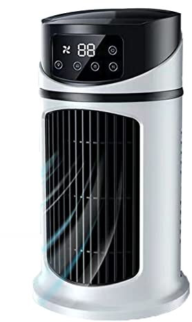 MOIDHSAG Ventilador de escritorio Aire acondicionado portátil Ventilador de aire de sincronización Familia de regalos