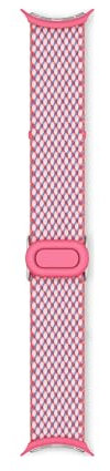 Correa Textil de Google Pixel Watch - Solo Compatible con Pixel Watch 3 de 45 mm - Rosa peonía