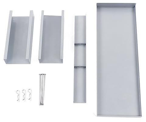 Respicefinem Ladder Leg Leveller for Stairs Stair Ladders Decorating 58.0×22.0×10.0 Ladder Leveler Ladder Leg Stabilizer Stair Leveling Extension Tool Security Stair Aide Aluminium