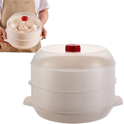 Dampfgarer für Lebensmittel Mikrowelle Reis Knödel Dampfbrötchen
