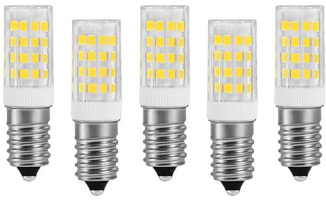 Mevden E14 LED Lampe 4W für Dunstabzugshaube, Kühlschrank & Mikrowelle,400 Lumen, CRI 85, AC200-240V Breitband, 40W Halogenäquivalent, Nähmaschine geeignet