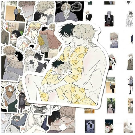 Low TideTwilights Aufkleber, 65 Pcs Anime Figur Vinyl Wasserdichte DIY Stickers Für Party, Wasserflasche Scrapbook Laptop Skateboard Computer Für Teens Studenten