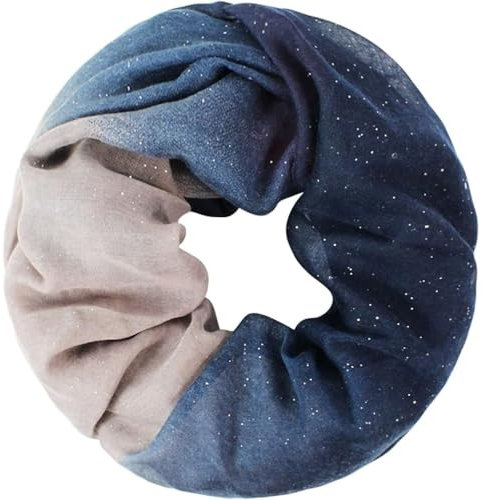 Glamexx24 Damen schal leichter Langschal Loop Schlauchschal Tuch Viele Farben