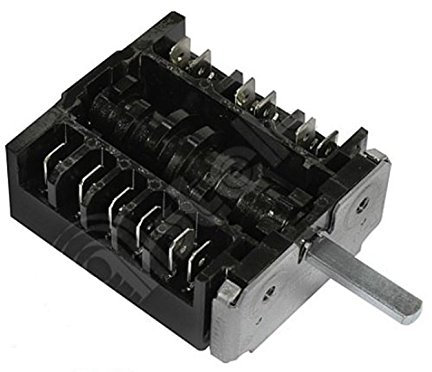 CANDY HOOVER ELECTROLUX GORENJE COMMUTATORE FORNO 6 +0 POSIZIONI AST 232051