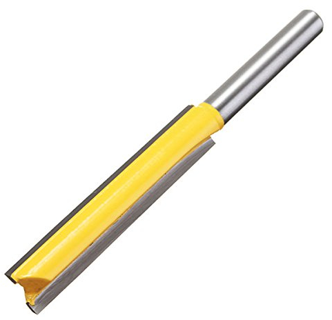 EsportsMJJ 1/4 Inch Shank Extra Long Straight Router Bit Trim Blade