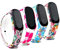 Baaletc Correa para Xiaomi Mi Smart Band 4 / Mi Band 3 Pulsera Banda - Silicona Reloj de Recambio Brazalete Coloridos Correas para Mi Band 3/Mi Band 4