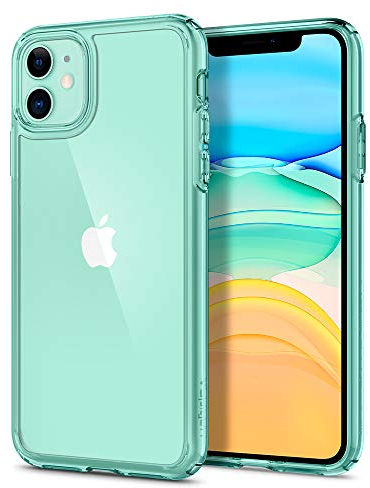 Spigen Ultra Hybrid, Designed for iPhone 11 Case 2019 - Green - 6.06 inches