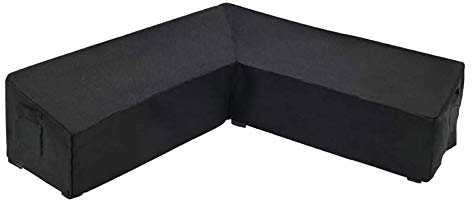 SXJC L Form Abdeckung Ecksofa Loungemöbel wasserdichte Schutzhülle/Cover Eckbank 210D Oxford Polyester Regenfest Für Outdoor Garten Möbel Cover,215 * 215 * 82cm