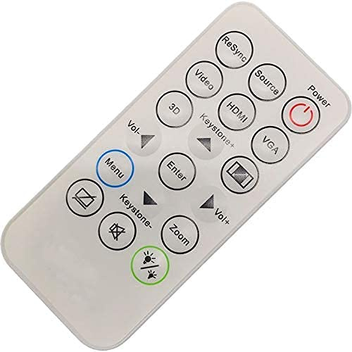Mando a distancia universal de repuesto para EH400+ H183X S321 S342e S343 W334 W335 W341 W355 W400+ WU334 WU335 WU336 WU337 X340 X343 X343 e W316ST OES991 OSS891 OES951 para proyector Optoma