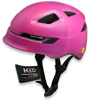 KED POP 2.0 Kinderhelm Für Alltag Und Freizeit – Inmold Fahrradhelm Mit Stabiler Passform, Belüftungsöffnungen Und Reflektor