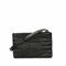 Fred de la Bretoniere Women's FRB0429 Crossbody braded Leather Bag, Black
