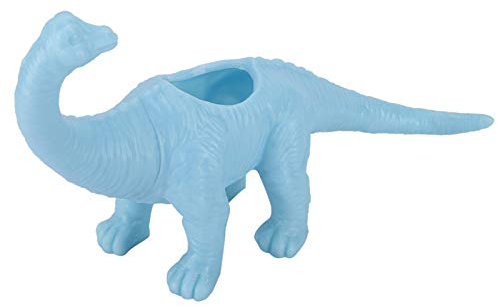 TKSE Dinosaure Forme Pot De Fleur, Personnalité Dinosaure Animal Pot De Fleur Dino Pots Vase Conteneur Cactus Plante Succulente Pot Décoration De Jardin(Bleu Clair)