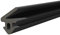 Seiletech.de Guarnizione per finestre, S-1125, 10 m, in gomma, per finestre in PVC, colore nero, paraspifferi