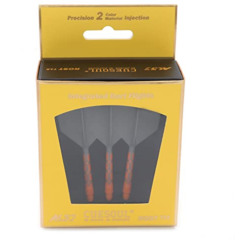 CUESOUL ROST T19 Integrierter Dartschaft und Flights Big Wing Shape, 3er-Set