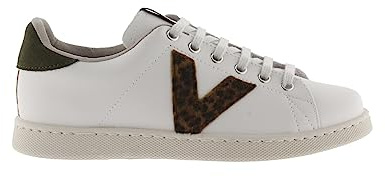 Victoria Damen Tenis Efecto Piel & Animal Print Sneaker, Cuero, 36 EU Schmal