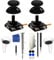 iParto Joystick mit Kappe, Ersatz für Oculus Quest 2 Controller, analoger ThumbStick-Ersatz für Meta Quest 2 Controller mit Werkzeugen