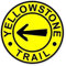 WildeBabsKLBT Yellowstone Trail car K1513 Hochwertiger Premium Auto-Aufkleber Sticker Decal Autoaufkleber Aufkleber-Folie 12cm