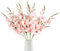 IPOPU 10 PCS Gladiolus Artificial Flowers 30.3 in Gladiolus Flowers Silk Gladiolus Flowers with Stems Artificial Gladiolus Flowers Faux Gladiolus for Home Wedding Office Decoration(Light Pink)