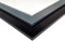 Plaque rigide en PVC - 1 à 10 mm - Noir/blanc/gris Trovidur® - Plaque en plastique Vekaplan® (1, noir, 495 x 495 x 8 mm)