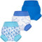 BIG ELEPHANT Pañales de natación para bebé, 3 piezas, reutilizables, ajustables, lavables, impermeables, para niños y niñas, 5T