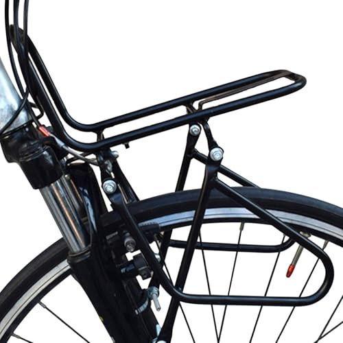 Frontgepäckträger Fahrrad - Vorderrad Gepäckträger Fahrrad Frontgepäckträger vorne Frontträger Belastung bis 15 kg - Fahrrad Frontträger Für Mountainbike, Rennrad, Pendeln