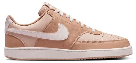 NIKE Herren Court Vision LO Sneaker, Sanddrift/Sail-Hemp, 43 EU
