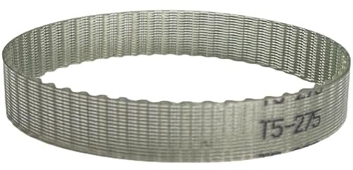 Danveey para impresora 3D T5 Stahl Zahnriemen PU Breite 10/15/20mm T5-390 395 400 405 410 415 420 425 430 435mm Polyurethan Gürtel for Riemenscheiben, para impresora 3D(T5-420(84Teeth),10mm)