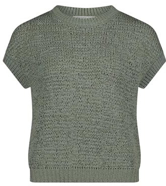 Betty & Co Damen Strickpullover mit Rundhalsausschnitt
