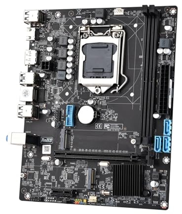 Placa Madre Placa Base Fit For H311 LGA 1151 Placa Mae LGA1151 Compatible con procesadores Core 6/7/8/9 Gen DDR4 SATA 3.0 Compatible con NVME M.2 y SATA M.2