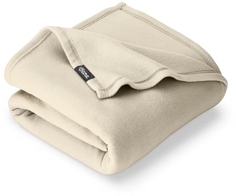 Bare Home Polar Fleece Blanket (King, Oyster)