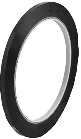 sourcing map 4mm Breite 66m Länge Wasserdicht Schwarz Einseitig Klebeband Markierband DE de