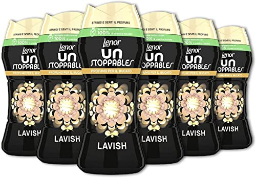 Lenor Profumatore Per Bucato Lavatrice Unstoppables Lavish 210g, Fresco Profumo Che Dura A Lungo