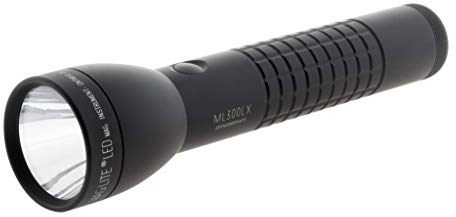 Lampe torche LED ML300LX - IPX4-3 piles LR20 D - 524 lumens - 23.1cm - Noir - Maglite