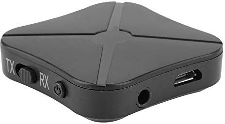 Adaptador inalámbrico Bluetooth KN319, transmisor/Receptor, Receptor de Audio estéreo Amplia compatibilidad, Adecuado para computadora/computadora portátil/Auriculares/Reproductor