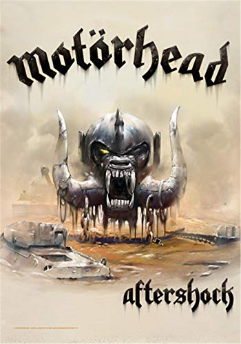 Motorhead aftershock # 2 Stoff Flagge