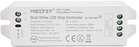 Miboxer Milight Controller 2.4G Funk LED Controller FUT035 CCT/TunableWhite 12-24V 2 Kanal für LED Produkte