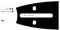 Nemura Guide Chaine Tronçonneuse - Compatible avec Shindaiwa/Sdk/Iseki 45 cm - Pas de 325 - Jauge de 0.58 (1,5mm) - Pièces Détachées pour Outillage Jardin - Marque Française