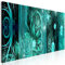 decomonkey Bilder Abstrakt 135x45 cm 1 Teilig Leinwandbilder Bild auf Leinwand Vlies Wandbild Kunstdruck Wanddeko Wand Wohnzimmer Wanddekoration Deko Ornament Blumen