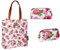 COPPENRATH DIE SPIEGELBURG Shopper-Set 3-TLG. 16225 16227 16226 Canvas-Shopper + Portmonee Kulturtäschchen, Rot
