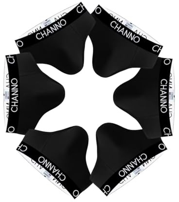 Channo Slips für Herren aus Baumwolle, einfarbig, uniform