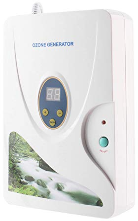 Generador de Ozono Ozonizador Purificador de Aire, Generador Rueda Temporizador Purificador de Aire Cocina Aceite Vegetal Carne para Agua Aire Fresco Purificar 600 Mg/h 220 V