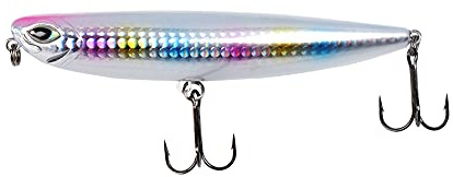 Topwater Schwimmender Bleistiftköder, WTD Walk The Dog Lure Surface Walker Sea Bass Wobbler 120F (19)