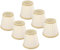 Leftwei 6 Stück Kleiner Lampenschirm, White Kleiner Lampenschirm für Tischlampen Ersatz, Clip On Drum Lampshade Cloth für Kronleuchter Kerzenbirnen Beleuchtungszubehör